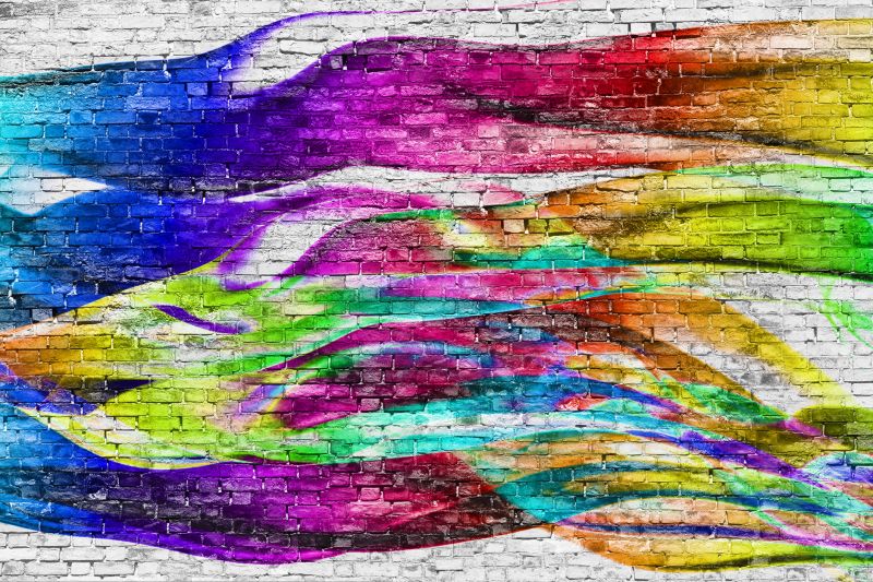 Brick Wall Painting